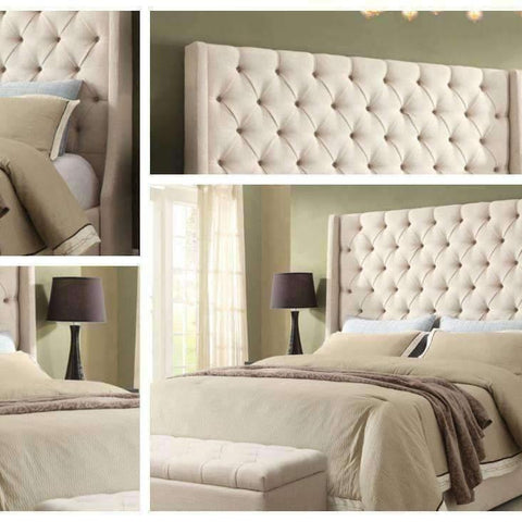 5TH AVE WHITE BED-furniture stores regina-Hunters Furniture