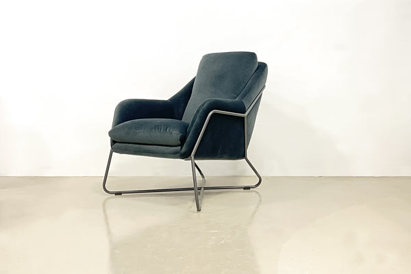 YORK Grey Velvet   -    Chair