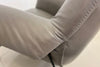 MILAN Modern Grey Leather Chair