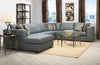 TORONTO CUSTOM FABRIC SOFA CHAISE 113" x 64" RIGHT ARM FACING-furniture stores regina-Hunters Furniture