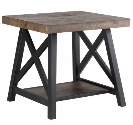 LANGPORT ACCENT TABLE Rustic Oak-furniture stores regina-Hunters Furniture