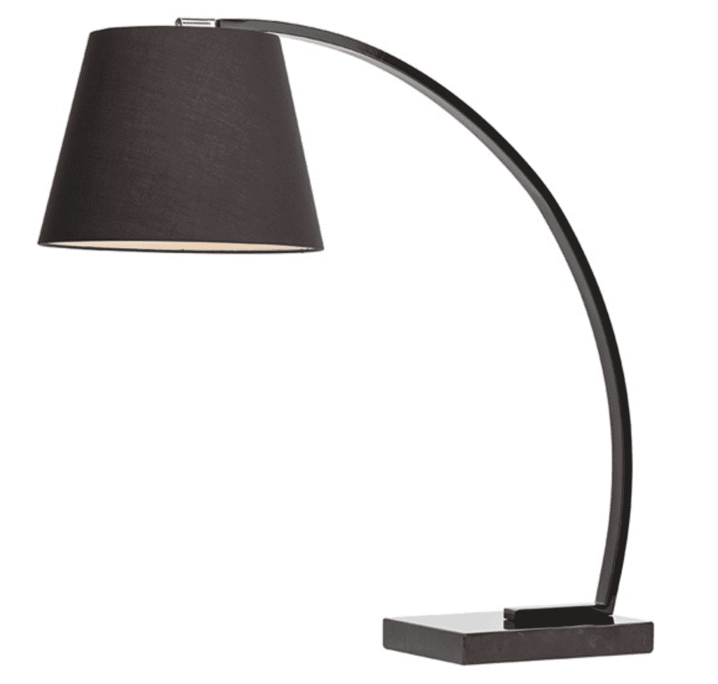 EVAN TABLE LIGHTING BLACK-furniture stores regina-Hunters Furniture