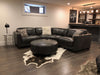 LONDON PACIFIC CHARCOAL CURVED SECTIONAL 3pc-furniture stores regina-Hunters Furniture