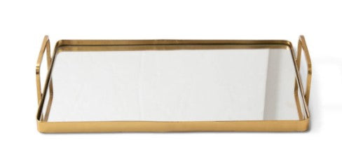 (Item Discontinued) FS1023 Large Tray - Gold