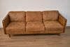 SILVER LAKE CASUAL Tan Leather - 82" Sofa-furniture stores regina-Hunters Furniture