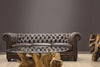 BEAUMONT CUSTOM LEATHER SOFA 89"-furniture stores regina-Hunters Furniture