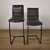 BELLINGHAM Black Fabric - 42.5" Bar Stool-furniture stores regina-Hunters Furniture
