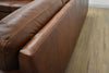 RED DEER CUSTOM LEATHER 3 PC SECTIONAL 119" x 119"-furniture stores regina-Hunters Furniture