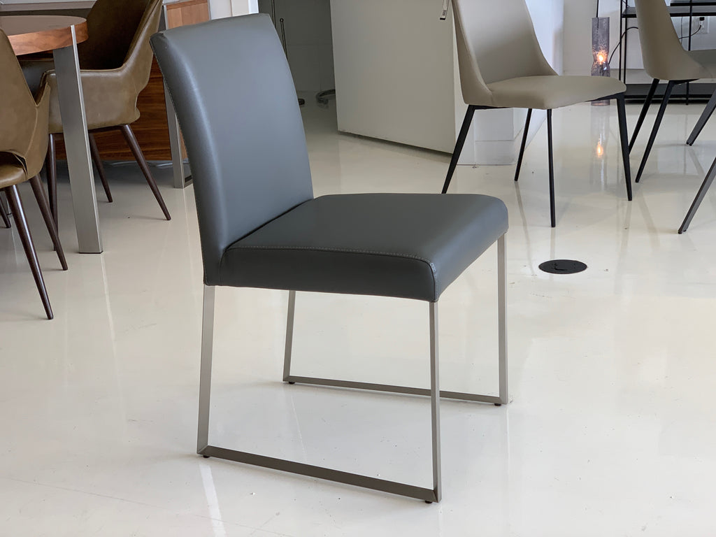 ANNEX Black Vegan Leather - 31" Dining Chair-furniture stores regina-Hunters Furniture