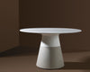 VALLEY White Poly Resin - Dining Table-furniture stores regina-Hunters Furniture