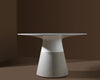 VALLEY White Poly Resin - Dining Table-furniture stores regina-Hunters Furniture
