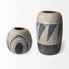 EM1263 Grey/Brown Ceramic Vase