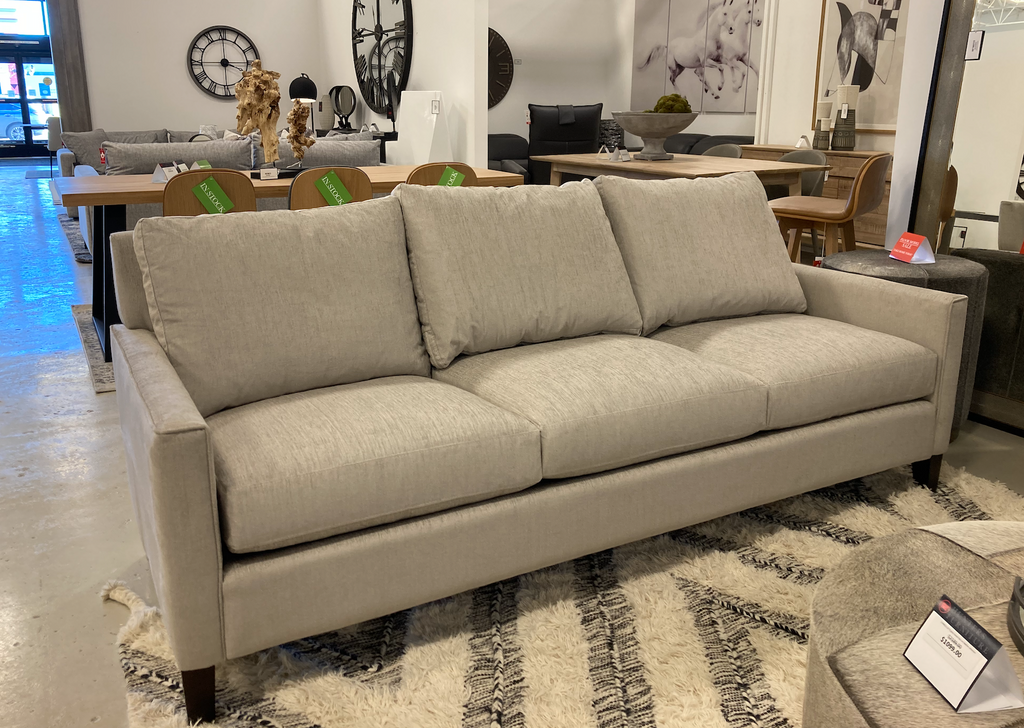 SAMPSON Fabric Sofa in (9) Granbury Thistle  85"