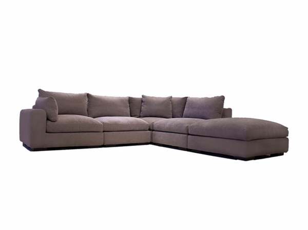 627 Porcini Fabric - 115"x113" Sectional-furniture stores regina-Hunters Furniture