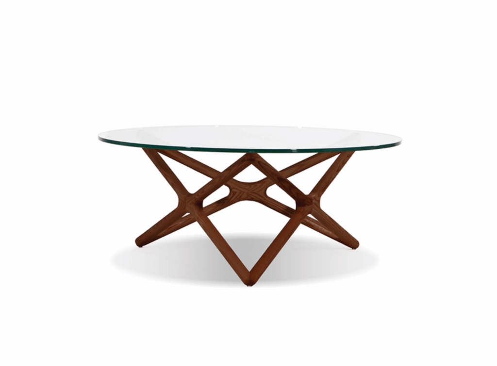 SYDNEY Black Glass - 39" Coffee Table-furniture stores regina-Hunters Furniture