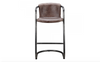 WHISTLER II Brown Leather - 40" Bar Stool-furniture stores regina-Hunters Furniture