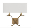 Payton 2 Light Sconce Warm Brass-furniture stores regina-Hunters Furniture