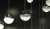 Grapes Small LED Pendant w/Micro-Dome Canopy Polished Chrome-furniture stores regina-Hunters Furniture