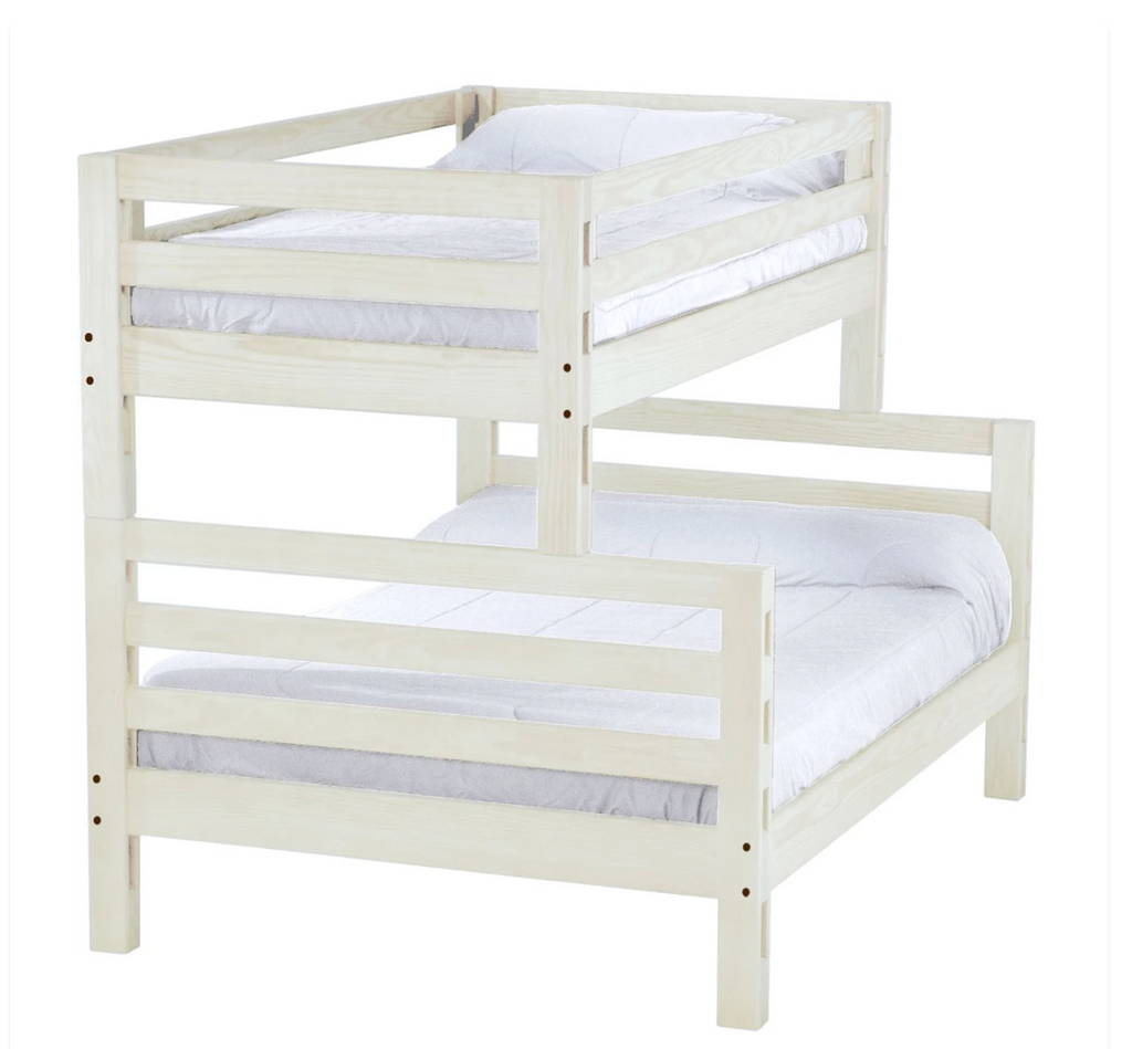 Ladder end bunk bed, twin/full Cloud-furniture stores regina-Hunters Furniture
