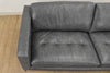 MIAMI CUSTOM LEATHER 5 PC SECTIONAL CHAISE RHF 107" x 140" x 62"