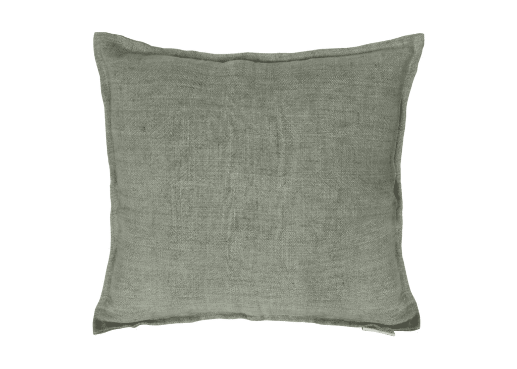 (Item Discontinued) N132 Light Grey Feather Cushion Fabric   -   30" Decor Pillow