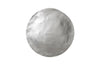 CP1025 Galvanized Circle Wall Tiles, Set of 4, Silver Leaf Silver 22x4x22"h