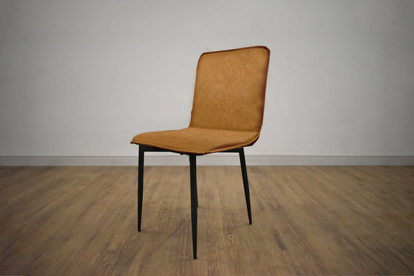 ANNEX Tan Vegan Leather   -    Chair